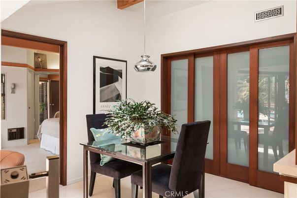 Dining room, Interior, Pendant Lights