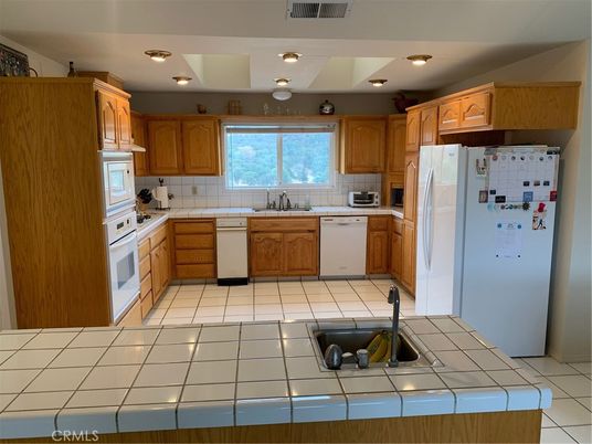 Interior, Kitchen, Recessed Lighting, Tile Countertops