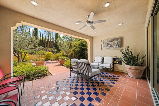 Exterior, Fireplace, Recessed Lighting