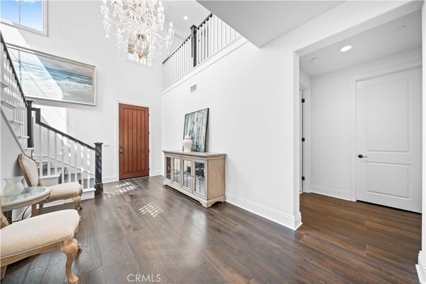 Chandelier, Interior, Recessed Lighting, Wood Texture Flooring