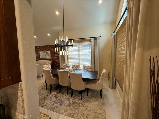 Dining room, Interior, Pendant Lights, Recessed Lighting