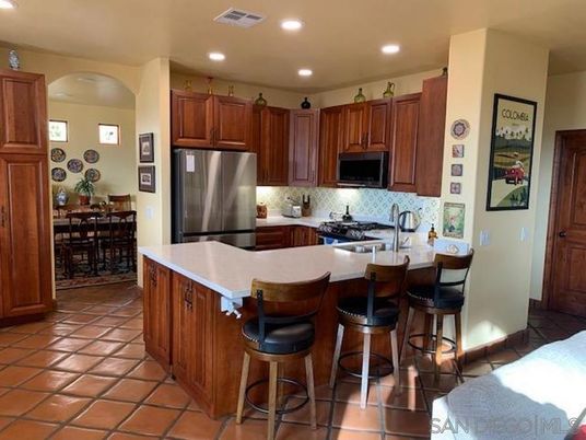 Dining room, Interior, Kitchen, Recessed Lighting, Stainless Steel Appliances
