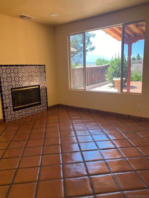 Empty room, Fireplace, Interior, Recessed Lighting