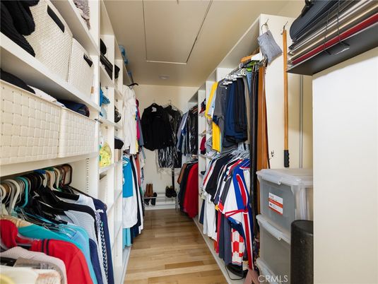 Interior, Walk-in Closets, Wood Texture Flooring