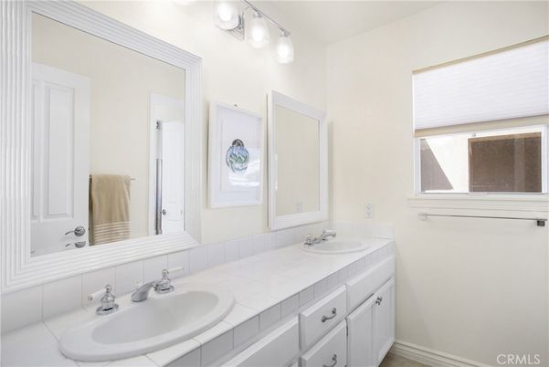 Bathroom, Dual Sink Vanities, Interior, Tile Countertops