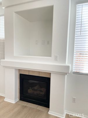 Fireplace, Interior, Wood Texture Flooring