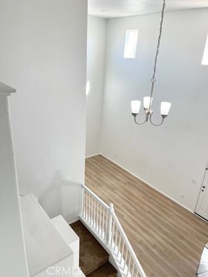 Chandelier, Empty room, Interior, Wood Texture Flooring