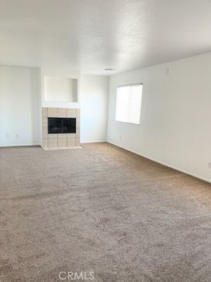Empty room, Fireplace, Interior