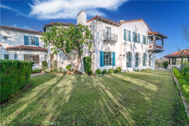 Backyard, Exterior, Facade, Spanish Mediterranean