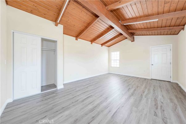 Empty room, Interior, Wooden Beams, Wooden Ceilings, Wood Texture Flooring
