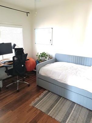 Bedroom, Home Office, Interior, Wood Texture Flooring