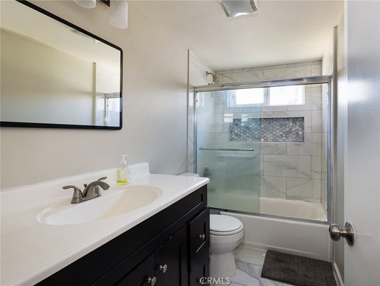 Bathroom, Glass Shower, Interior, Marble Walls