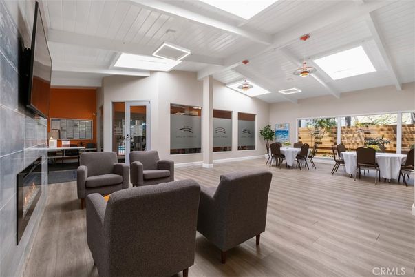 Dining room, Fireplace, Interior, Living room, Wood Texture Flooring