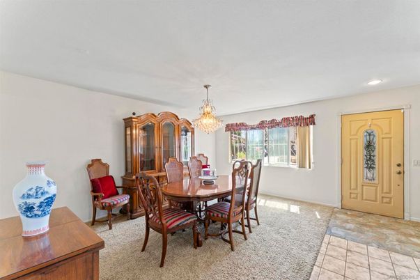 Chandelier, Dining room, Interior, Recessed Lighting