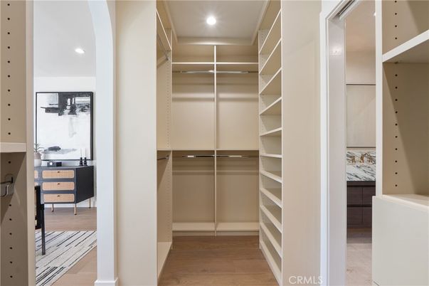 Interior, Recessed Lighting, Walk-in Closets, Wood Texture Flooring