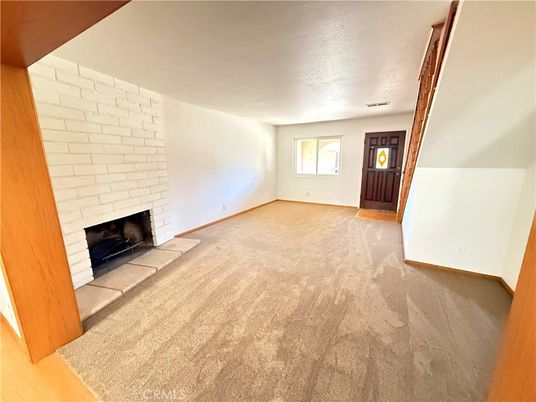 Empty room, Fireplace, Interior, Stone Walls
