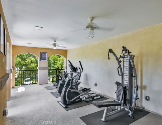 Fitness Equipment, Interior, Recessed Lighting