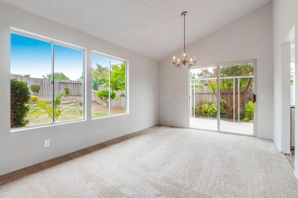 Chandelier, Empty room, Interior