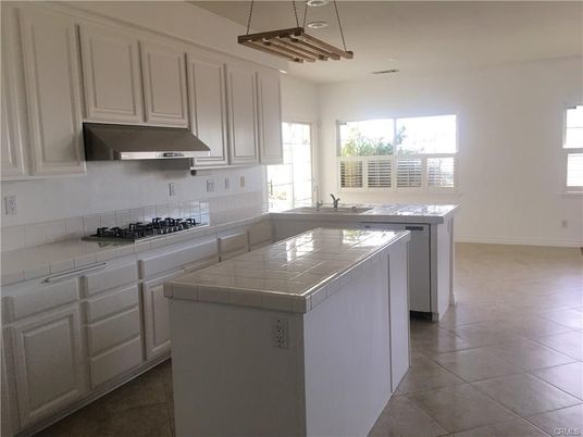 Interior, Kitchen, Pendant Lights, Tile Countertops
