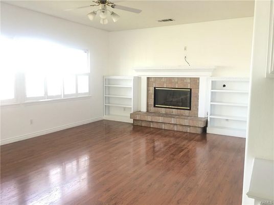 Empty room, Fireplace, Interior, Wood Texture Flooring