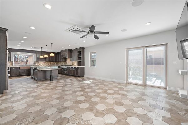 Interior, Kitchen, Pendant Lights, Recessed Lighting