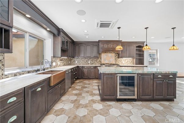 Interior, Kitchen, Pendant Lights, Recessed Lighting