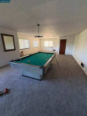 Billiard Table, Game Room, Interior, Pendant Lights