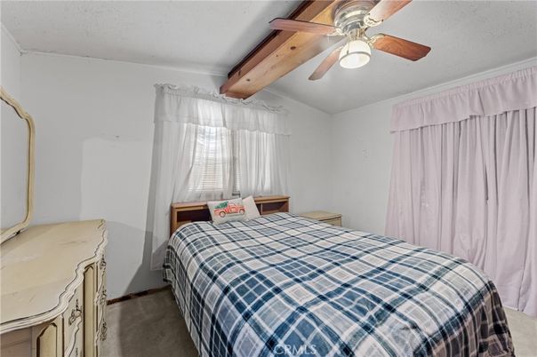 Bedroom, Interior, Wooden Beams