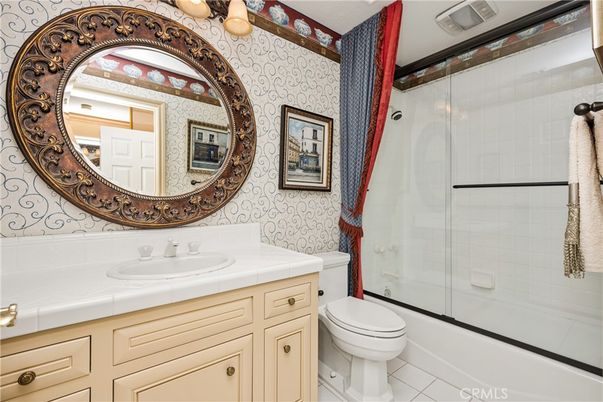 Bathroom, Glass Shower, Interior, Tile Countertops
