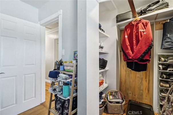 Interior, Walk-in Closets, Wood Texture Flooring