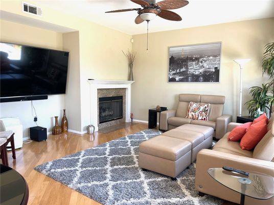 Fireplace, Interior, Living room, Wood Texture Flooring