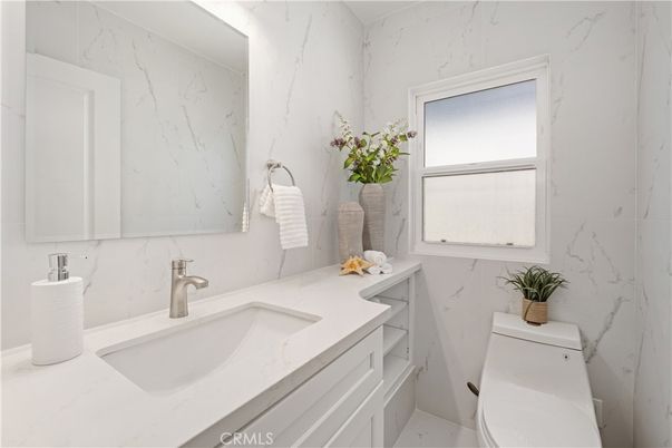 Bathroom, Interior, Marble Walls