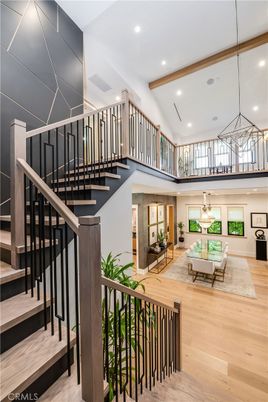 Interior, Recessed Lighting, Wooden Beams, Wood Texture Flooring