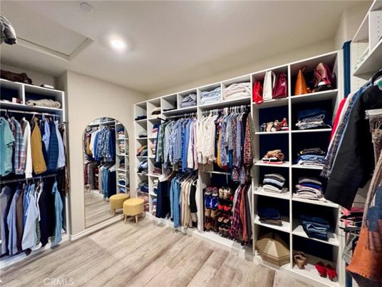 Interior, Recessed Lighting, Walk-in Closets, Wood Texture Flooring