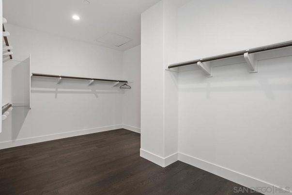 Interior, Recessed Lighting, Walk-in Closets, Wood Texture Flooring