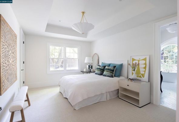 Bedroom, Interior, Pendant Lights