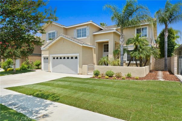 Attached, Backyard, Exterior, Facade, Mediterranean