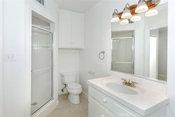 Bathroom, Glass Shower, Interior, Tile Countertops
