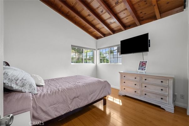 Bedroom, Interior, Wooden Beams, Wooden Ceilings, Wood Texture Flooring