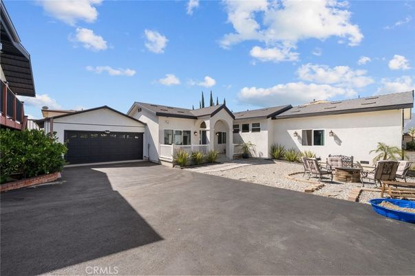 Backyard, Detached Garage, Exterior, Solar Panels