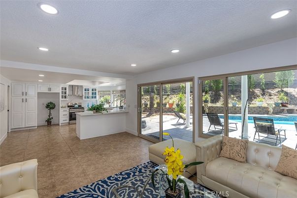Interior, Kitchen, Living room, Recessed Lighting, Stainless Steel Appliances