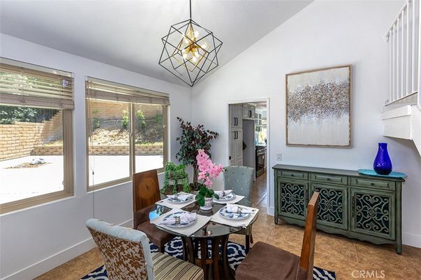Dining room, Interior, Pendant Lights
