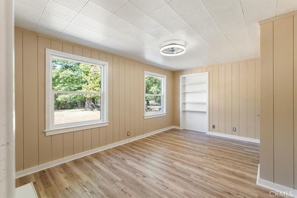 Empty room, Interior, Wood Texture Flooring, Wooden Walls
