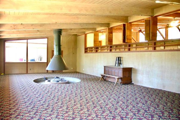 Interior, Wooden Beams, Wooden Walls