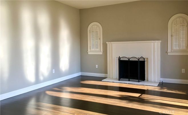 Empty room, Fireplace, Interior, Wood Texture Flooring