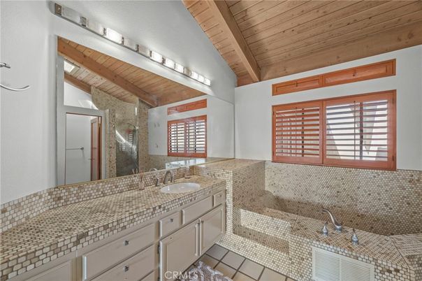 Bathroom, Interior, Wooden Beams, Wooden Ceilings