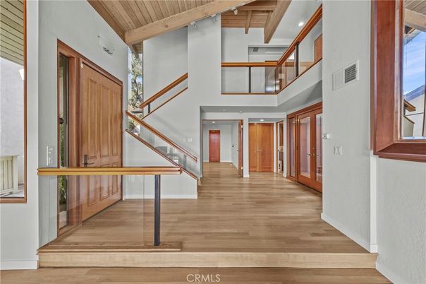 Interior, Recessed Lighting, Wooden Beams, Wooden Ceilings, Wood Texture Flooring