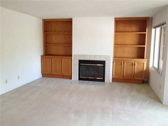 Empty room, Fireplace, Interior