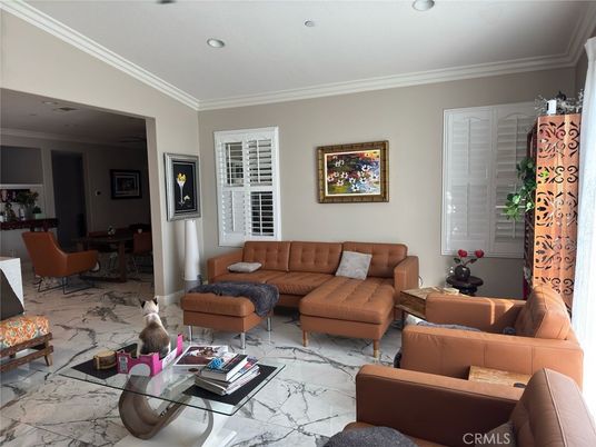 Dining room, Interior, Living room, Marble, Recessed Lighting
