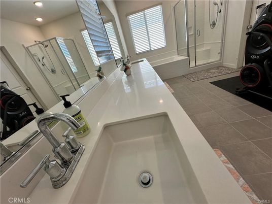 Bathroom, Interior, Recessed Lighting, Tile Countertops